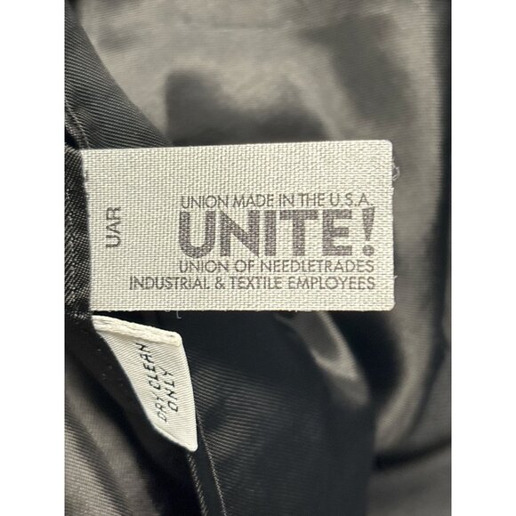 Mens Black Suit Jacket 40R Super 110s Fabric By Ing. Loro Piana & C Italy 2-Butt - Picture 6 of 11